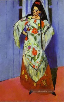  abstrakt - Manila Shawl 1911 abstrakter Fauvismus Henri Matisse